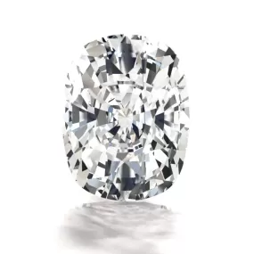 9x7.5mm Elongated Cushion (Old Mine Cushion) Moissanite