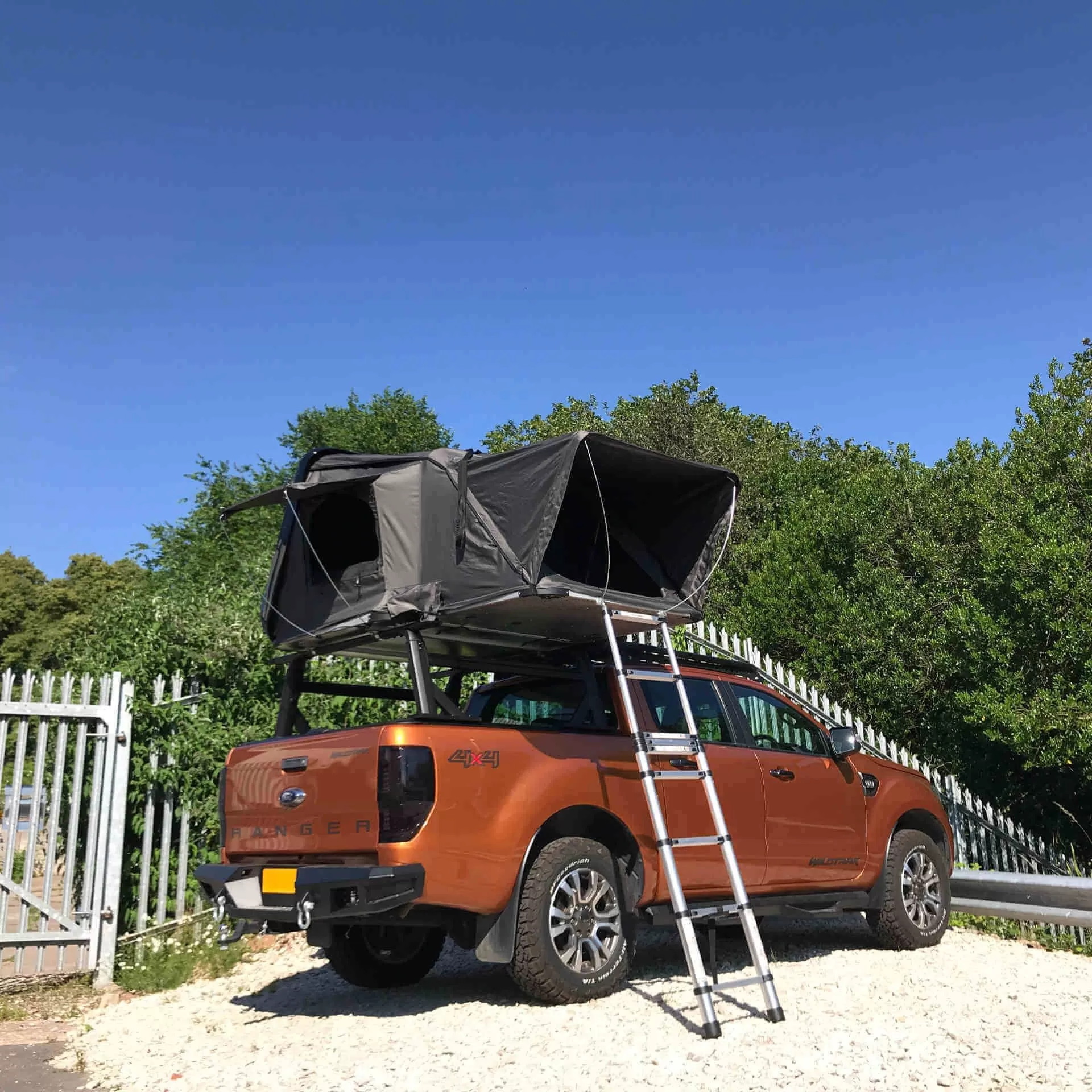 Adaptable Adjustable Cargo Rack fits with or without a Roll & Lock