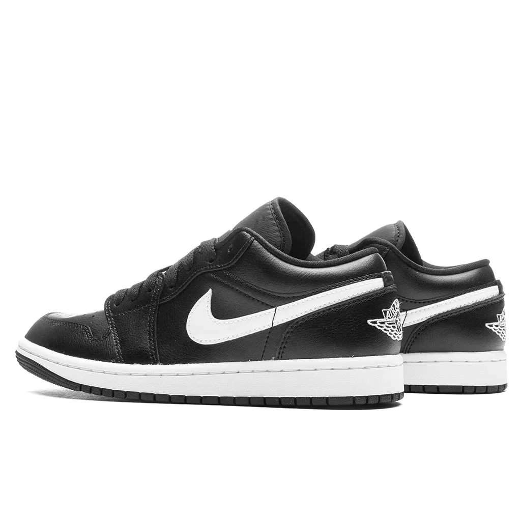 Air Jordan 1 Low Women's - Black/White/Black