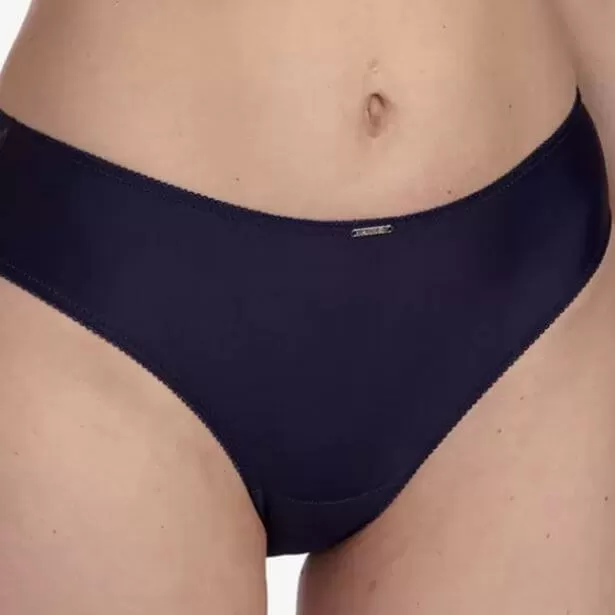 Ajour Capricieux Lace Back Panties T8 in Dark Blue