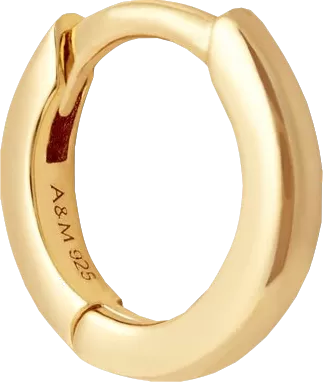 Astrid & Miyu 18k gold plated Essentials 6.5mm Hoop Single Earring BNIB