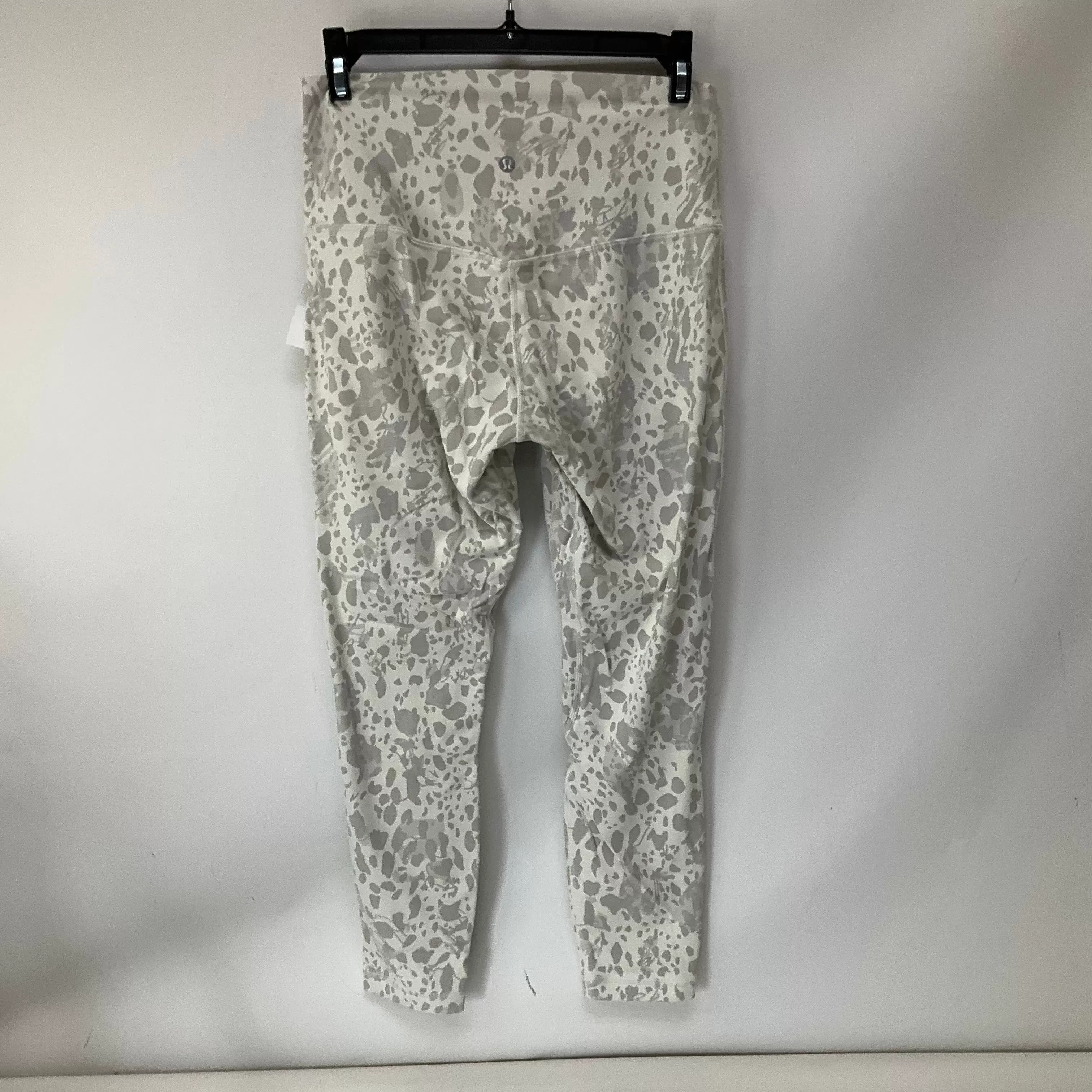 Athletic Leggings Capris By Lululemon In Animal Print, Size: 8