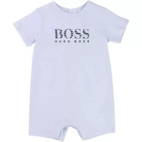 Baby Blue Short Sleeve Bodysuit