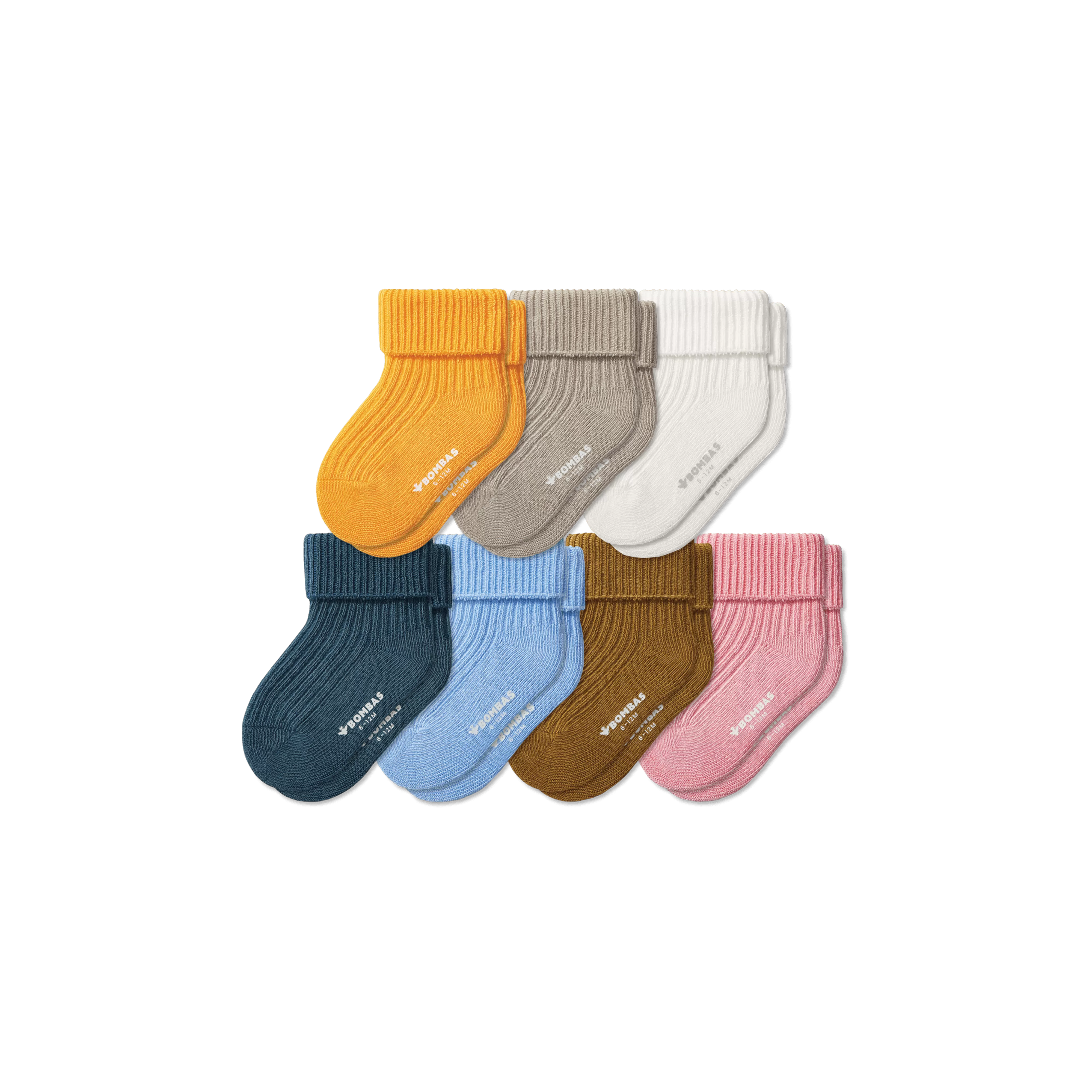 Baby Week of Bombas Sock 7-Pack (6-12 Months)