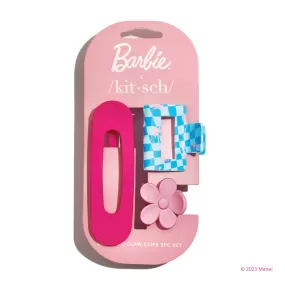 Barbie Assorted Claw Clip Set 3pc Kitsch