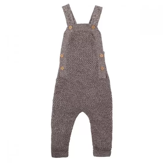 Bebe Chestnut Knit Overalls