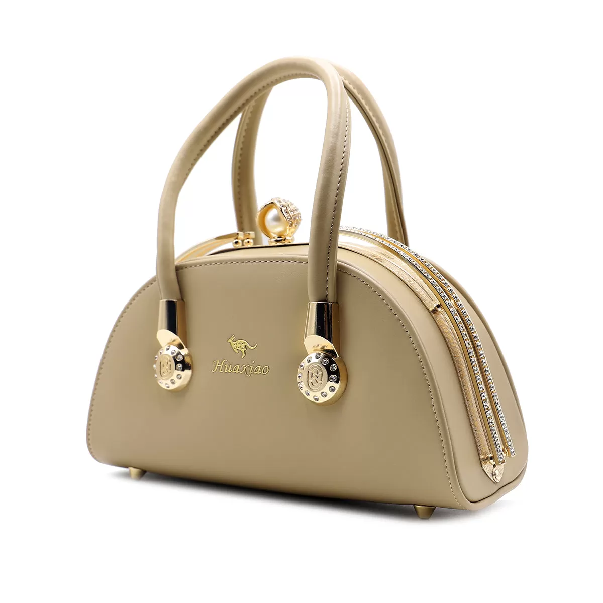 Beige Casual Hand Bag P00P01078