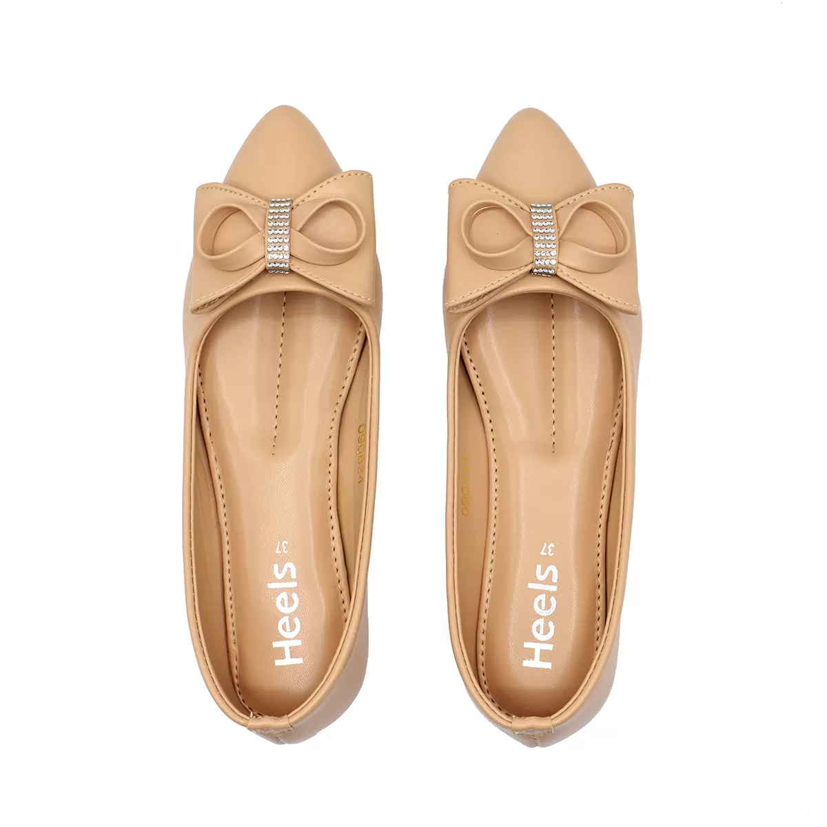 Beige Casual Pumps 090834