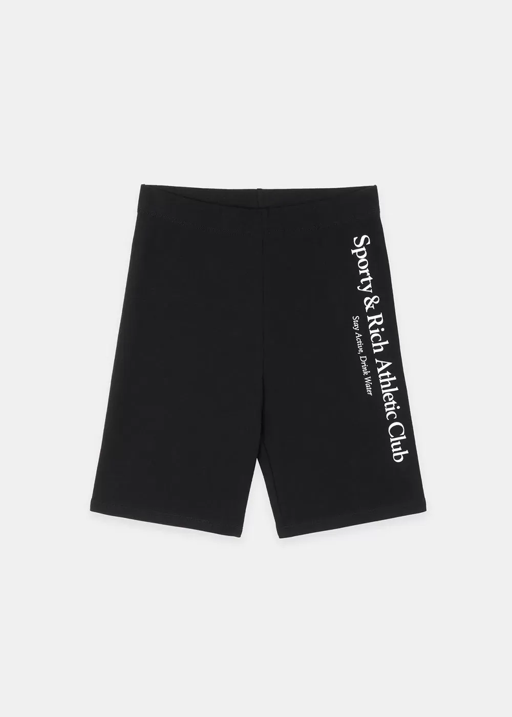 Black Athletic Club Biker Short