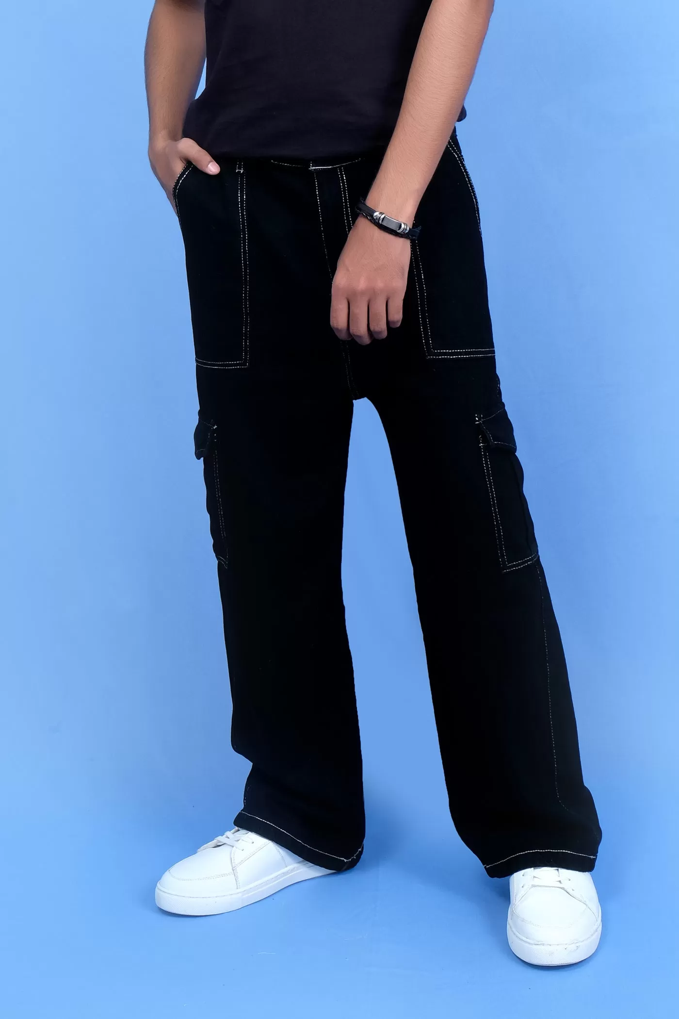 Black Baggy Fit Jeans