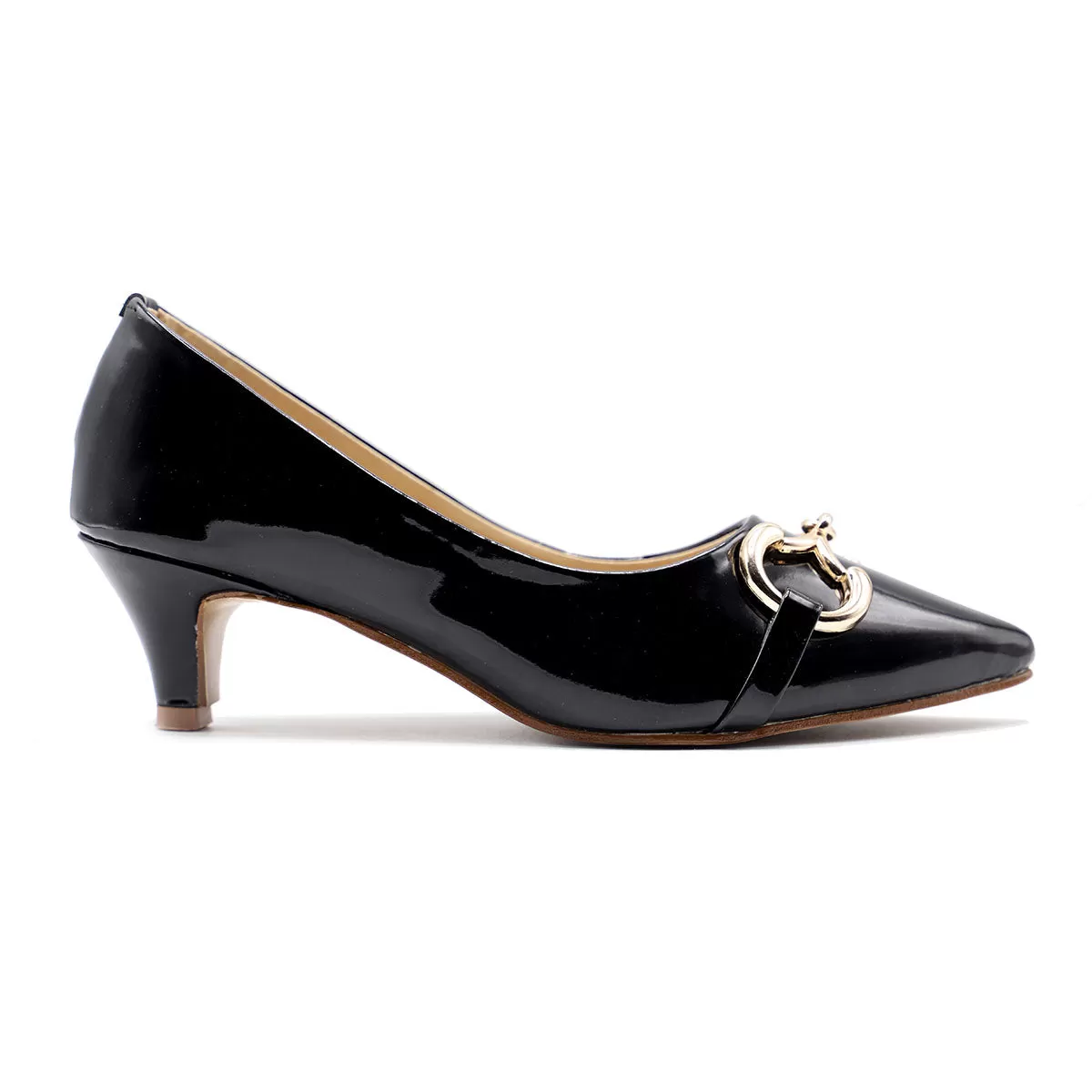 Black Formal Court Shoes 085456