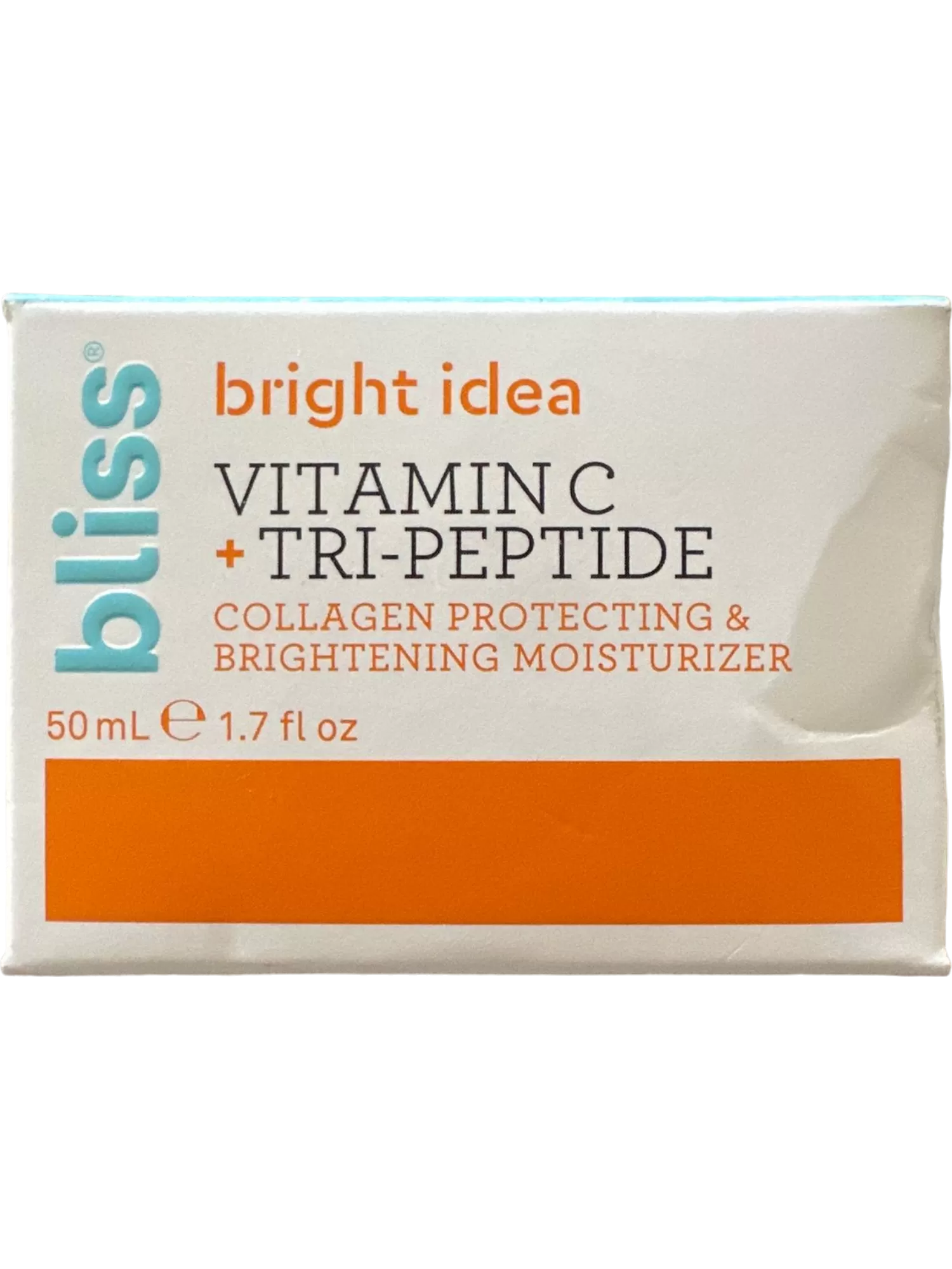 Bliss Bright Idea Vitamin C   Tri-Peptide Collagen Protecting & Brightening Moisturiser 50ml