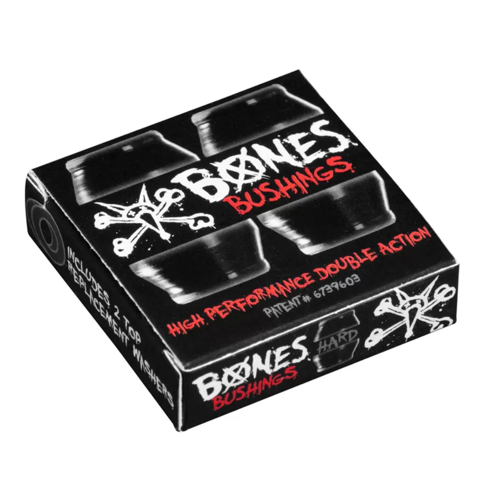 Bones Bushings Hard Black Skateboard Full Set