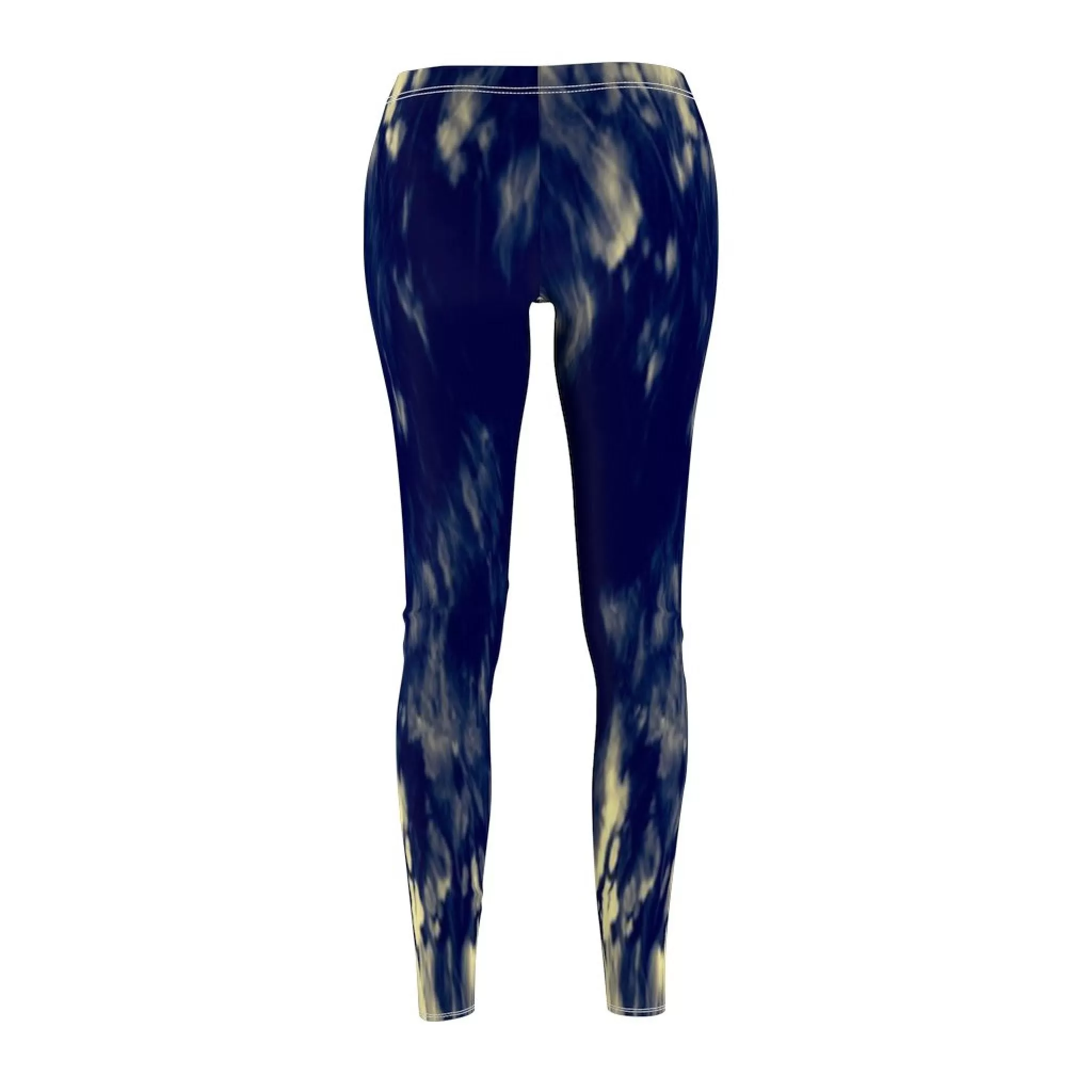 Bynelo Tie Dye Mirage Blue Women's Casual Leggings