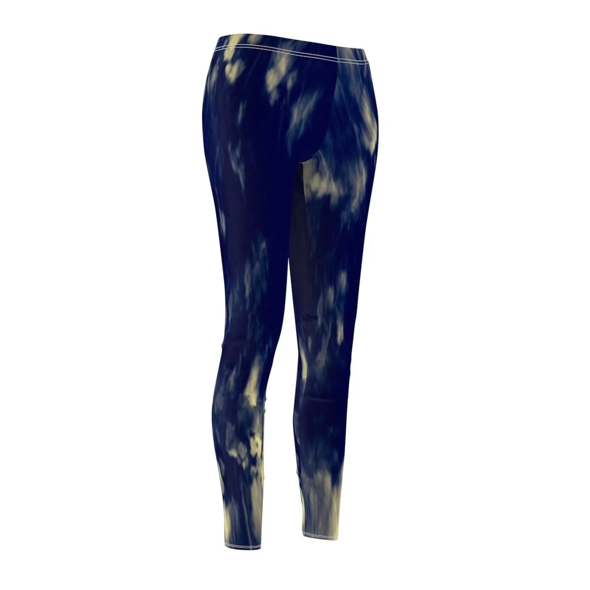 Bynelo Tie Dye Mirage Blue Women's Casual Leggings