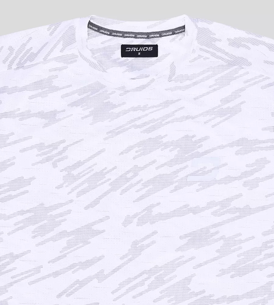 CAMO SPORTS TEE - WHITE