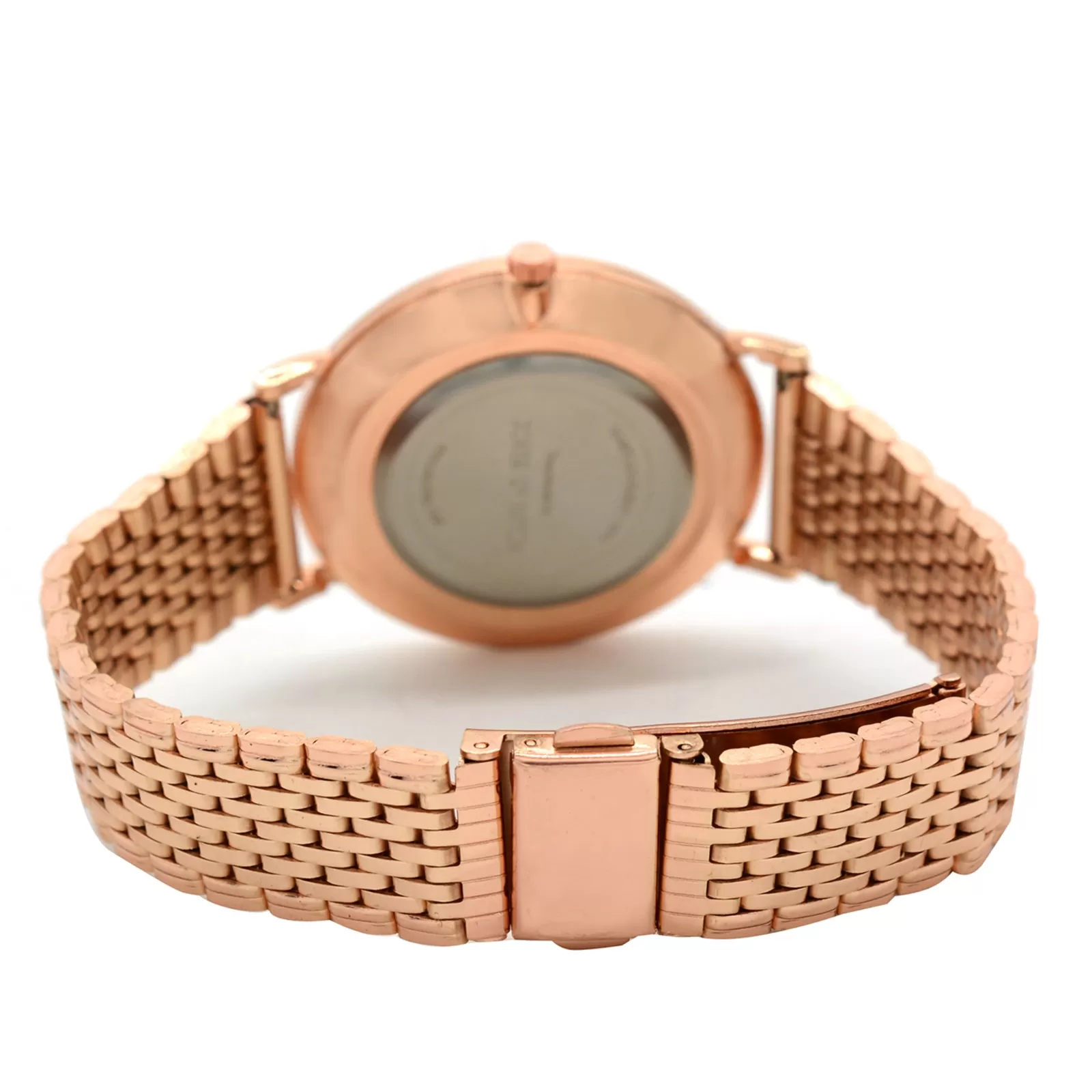 Carrie Rose Gold Watch Bracelet Stack