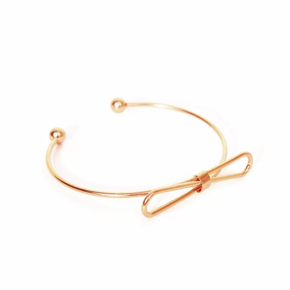 Carrie Rose Gold Watch Bracelet Stack