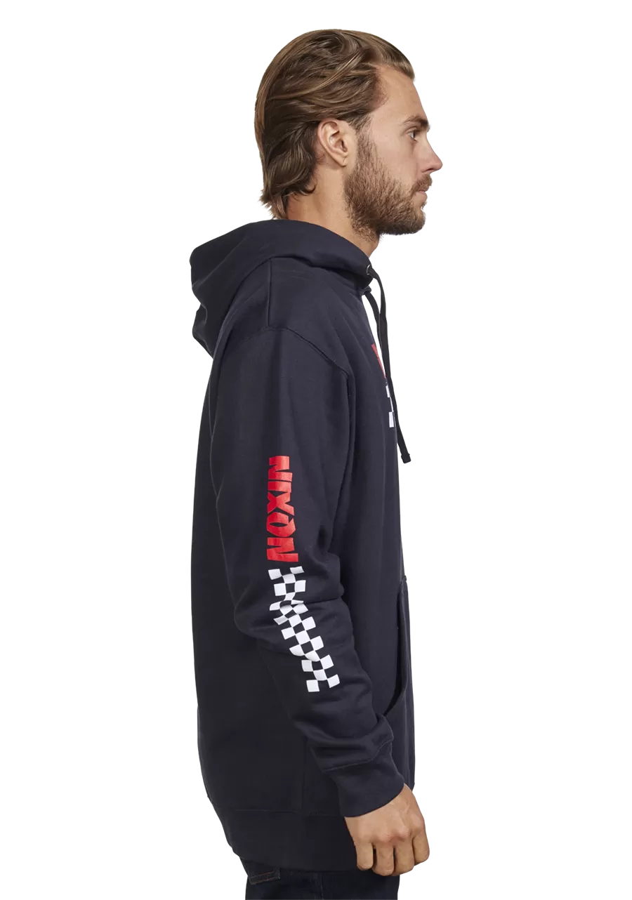 Circuit Hoodie - Navy / Red