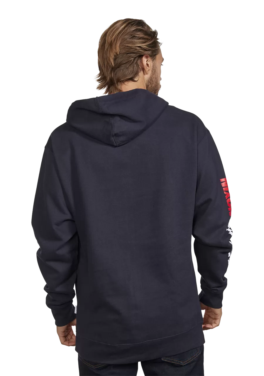 Circuit Hoodie - Navy / Red