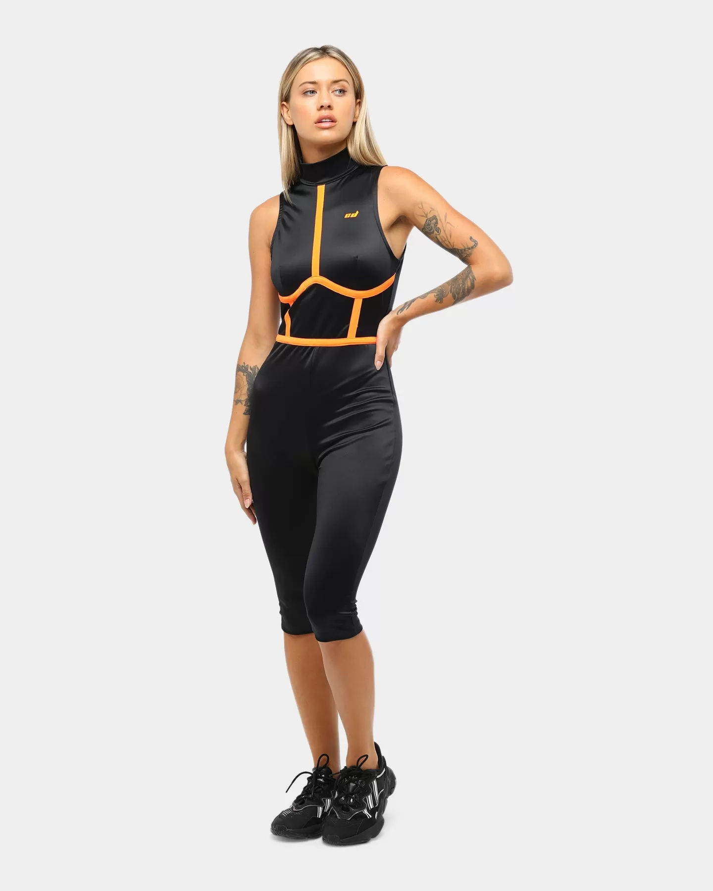 Criminal Damage Women's River Unitard Black