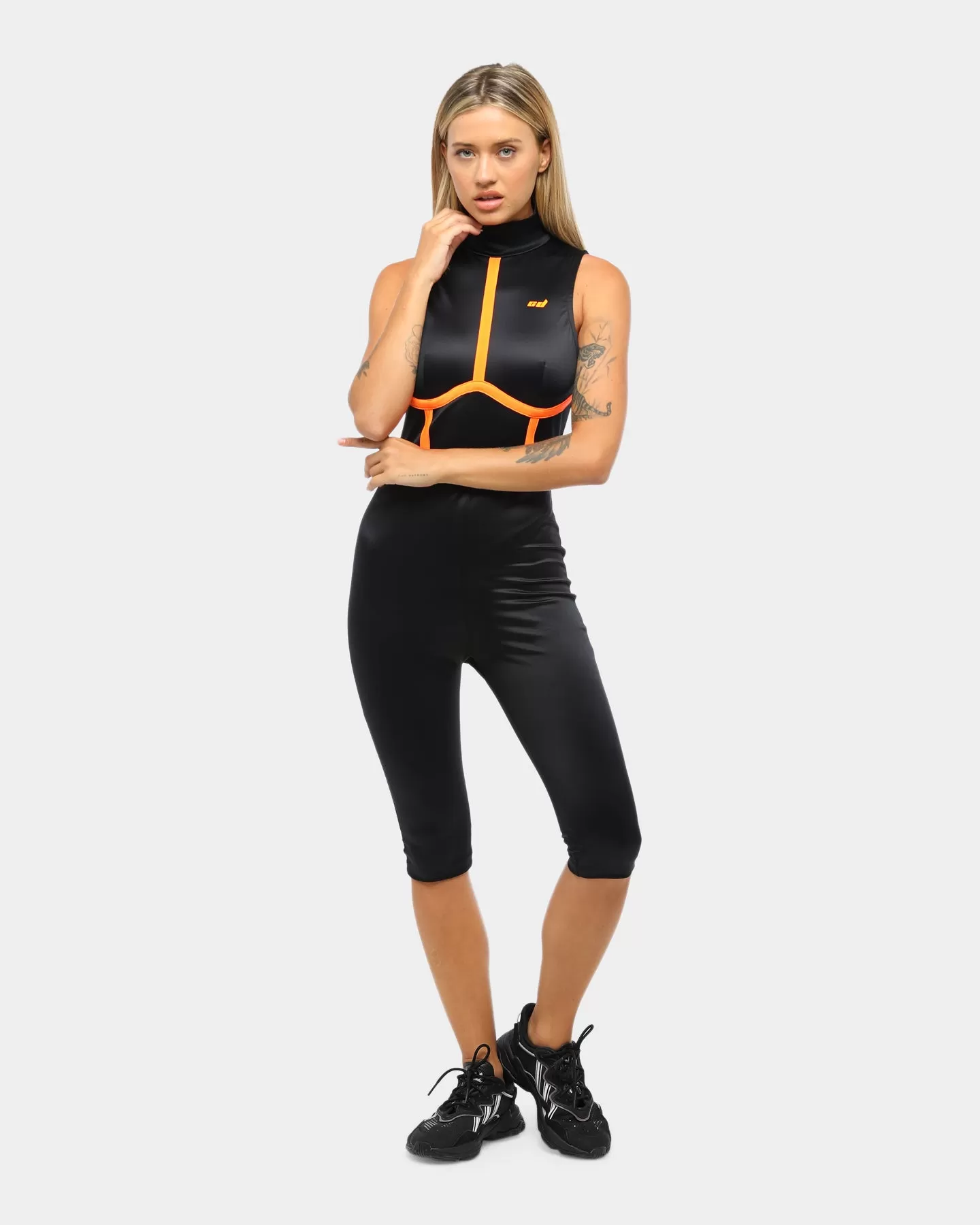 Criminal Damage Women's River Unitard Black