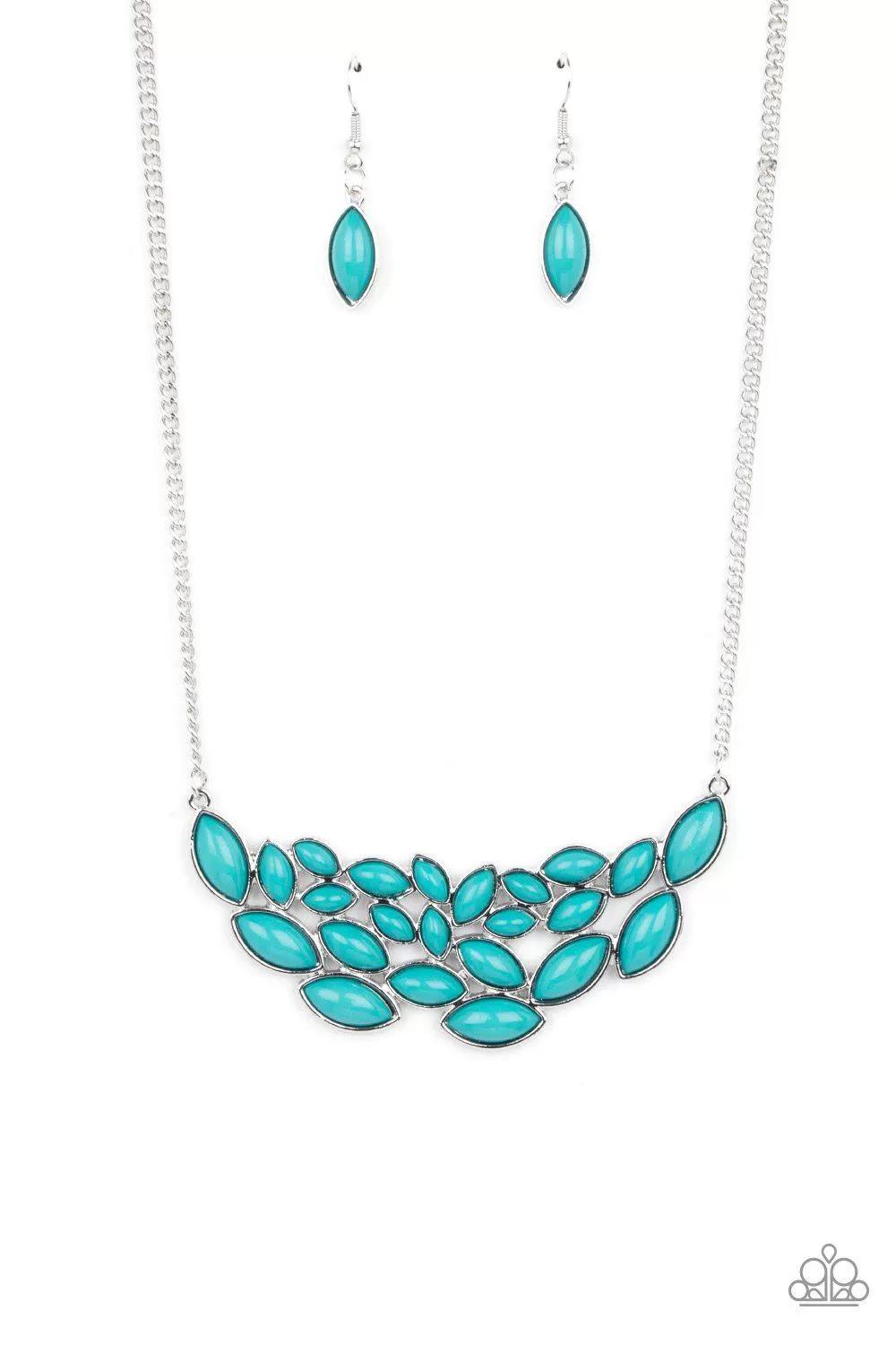 Eden Escape Blue Necklace - Paparazzi Accessories