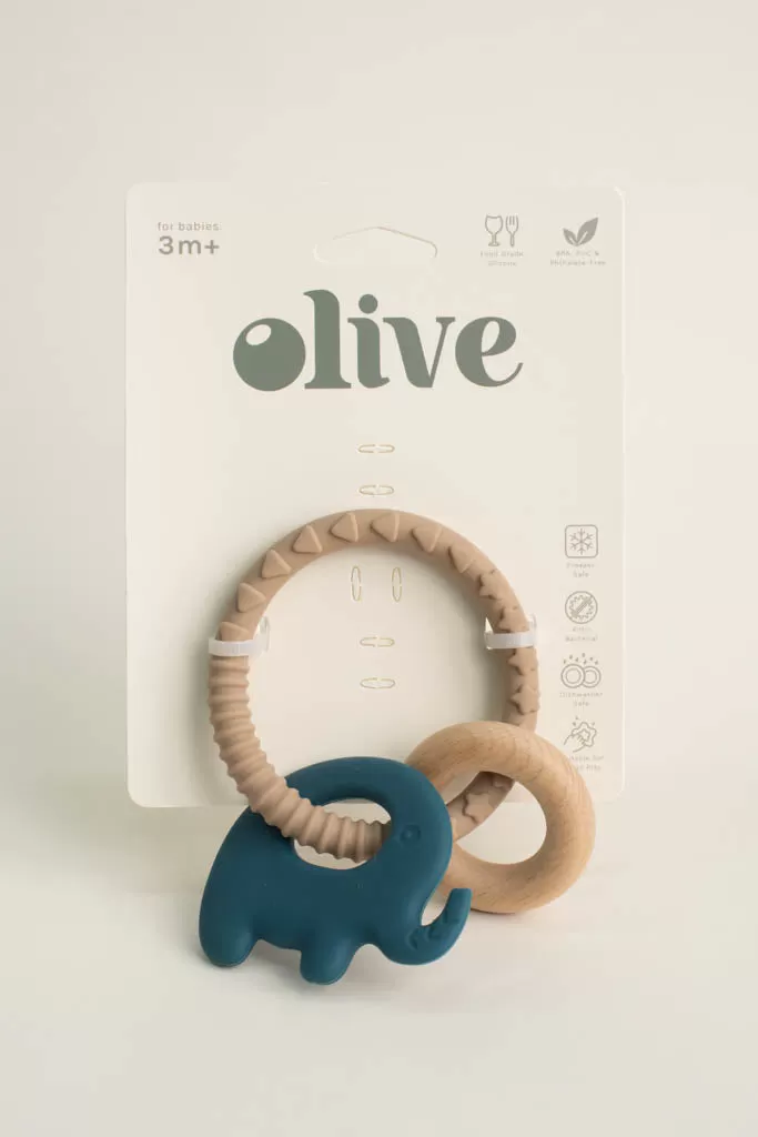 Elephant Teething Ring