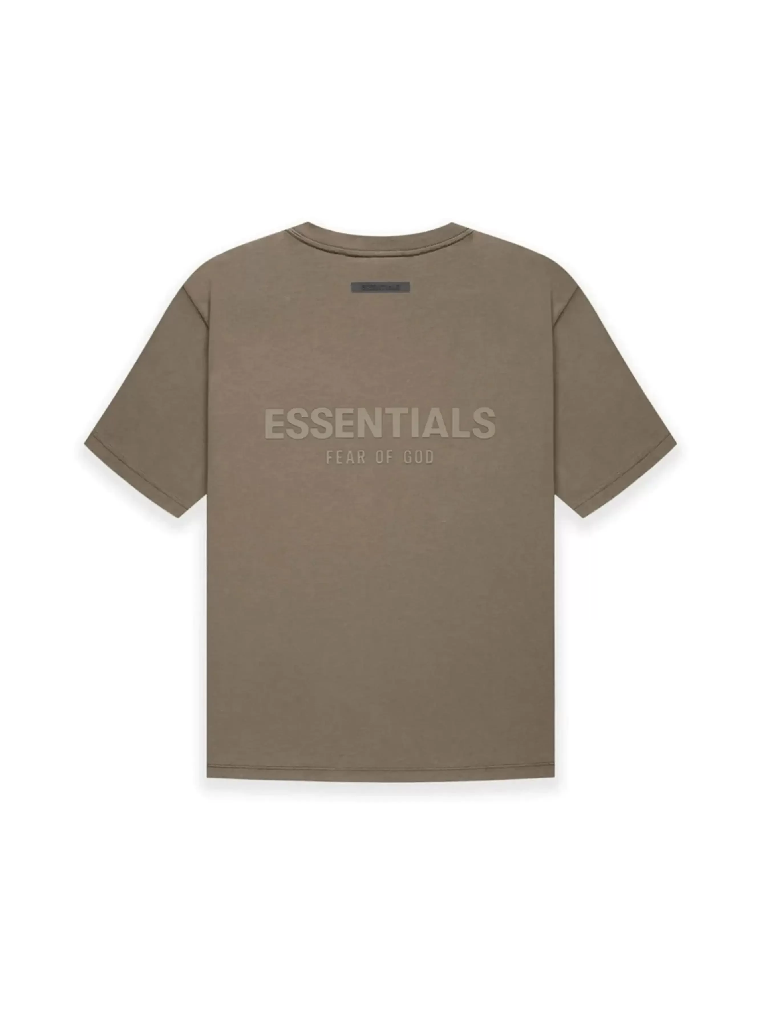 Fear Of God Essentials Back Logo Boxy Tee Harvest [FW21]