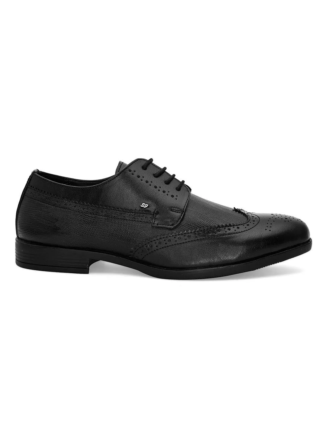 Fortune Black Formal Shoes