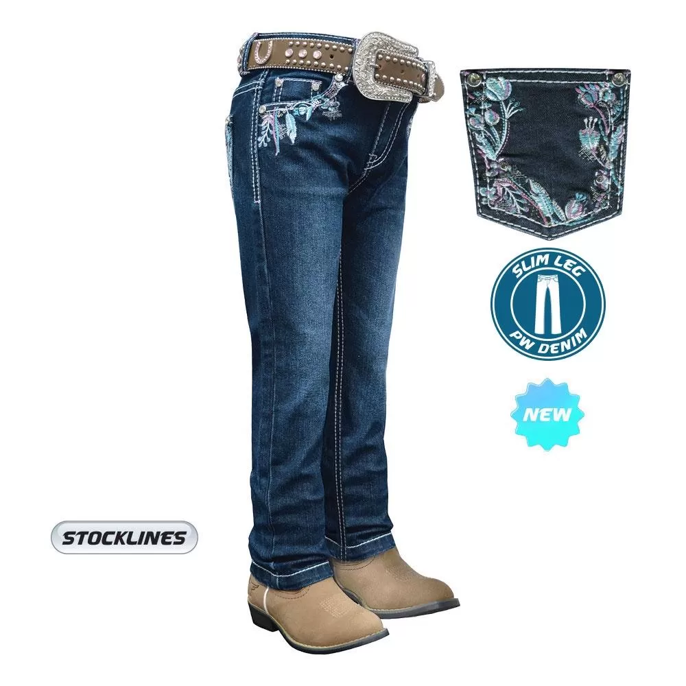 Girl's Pure Western Madison Slim Leg Jeans