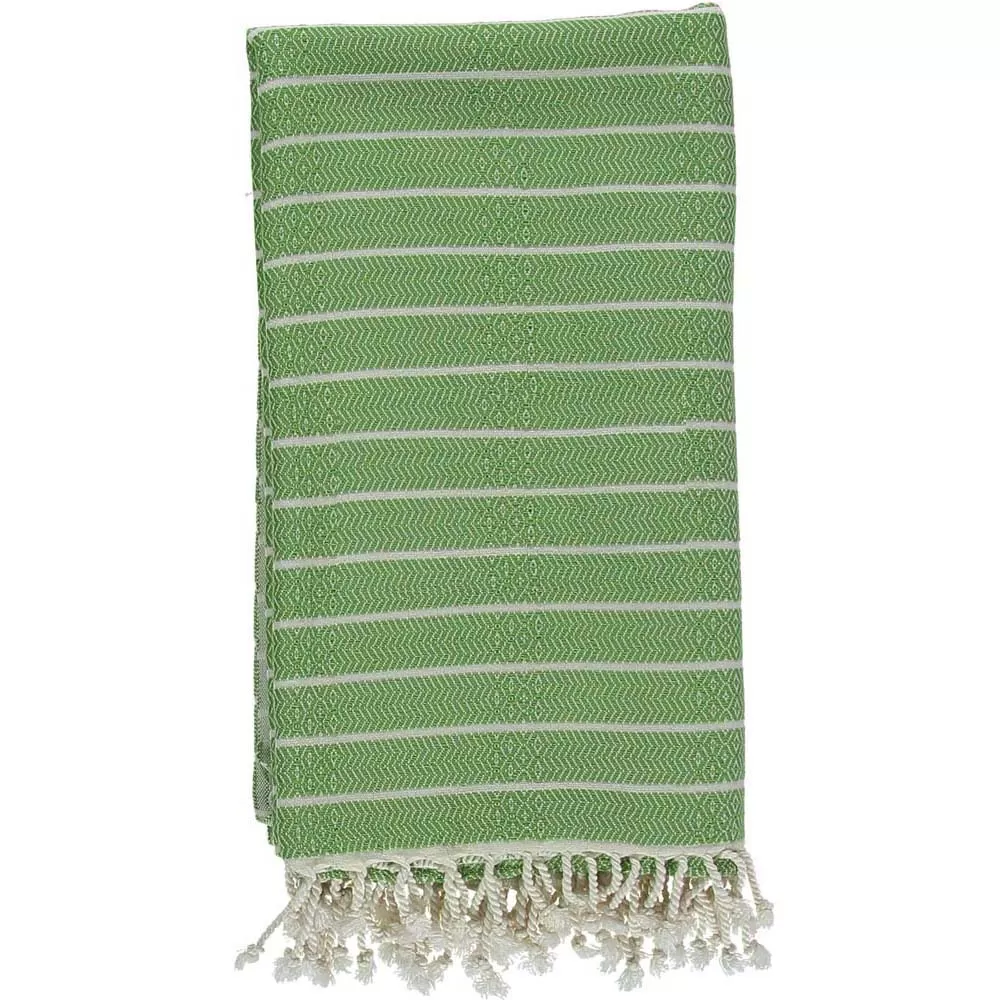 Green Bamboo & Cotton Turkish Towel