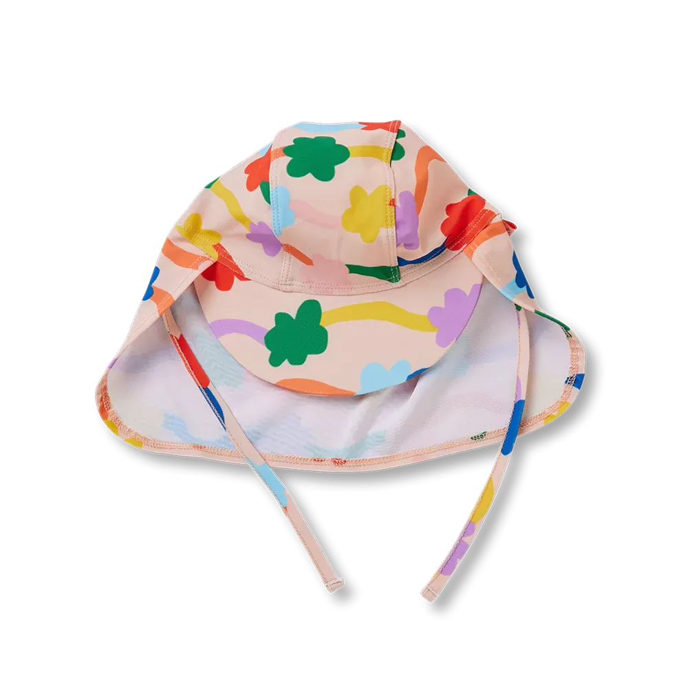 Halcyon Nights Baby Swim Hat - Flower Flow