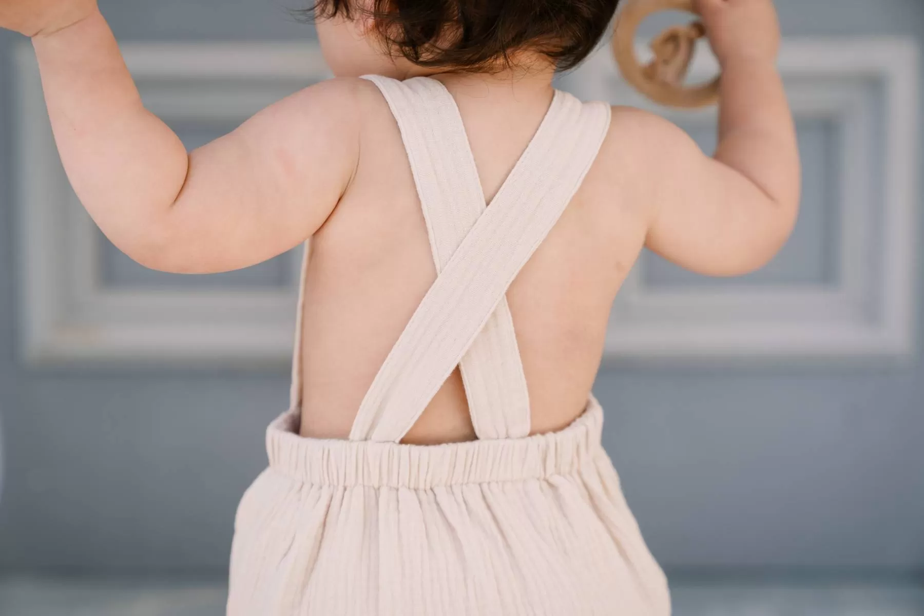 Hokey Pokey Romper - Fawn