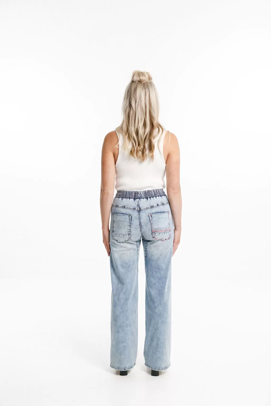 Home-Lee Jennifer Jeans  - Snow Wash