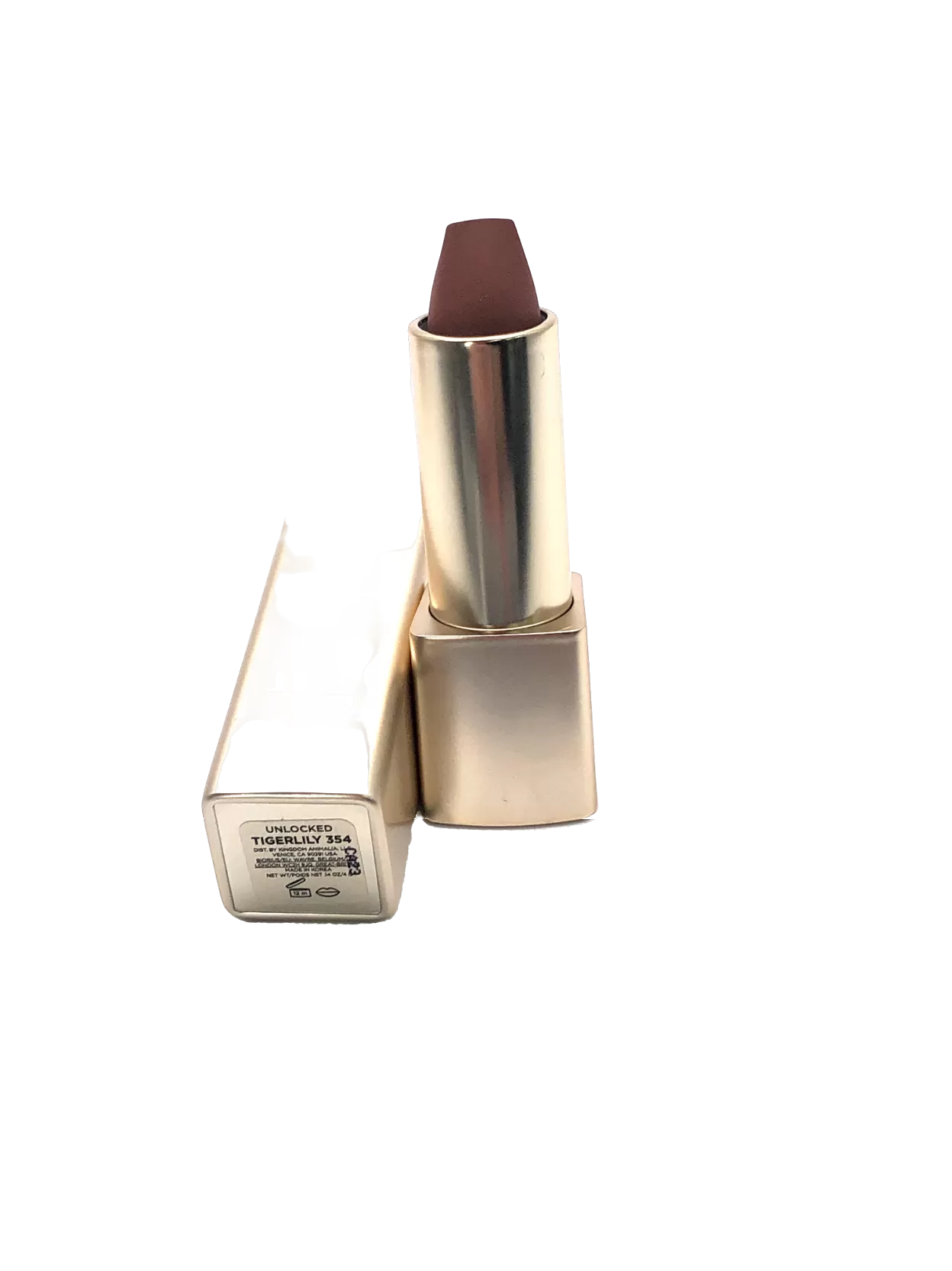 Hourglass Unlocked Satin Crème Lipstick Tigerlily 354 4g