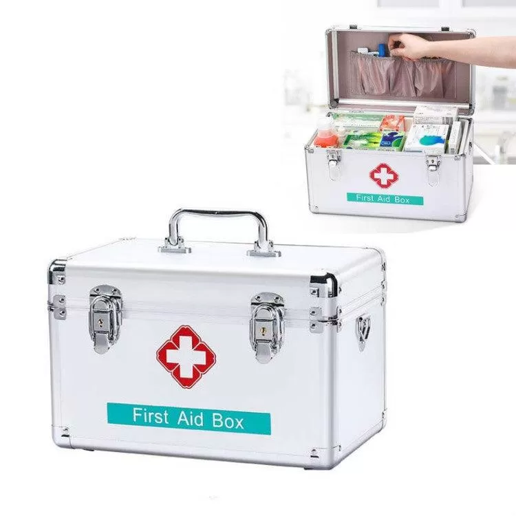 Household Aluminum Alloy Emergency Medicine Storage Cabinet