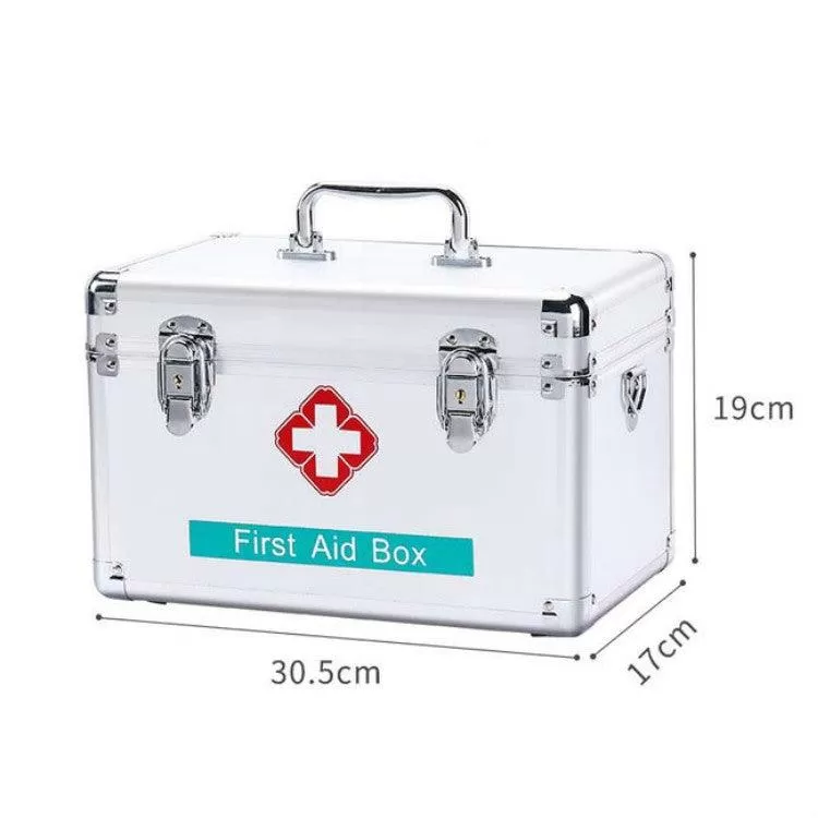 Household Aluminum Alloy Emergency Medicine Storage Cabinet