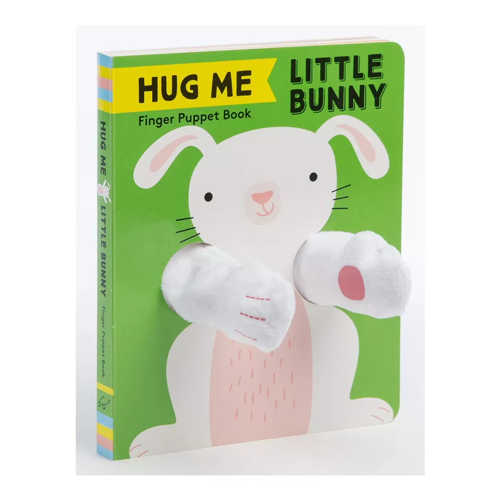 Hug Me Little Bunny Finger Puppet Book