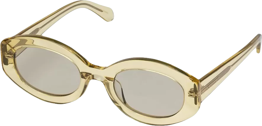 Karen Walker Green Bishop Crystal Sunray Sunglasses