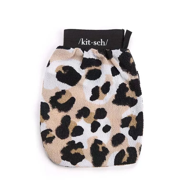 KITSCH | Eco-Friendly Exfoliating Glove - Leopard