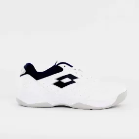 Lotto Court Logo XVIII 213605 1E6 all white navy