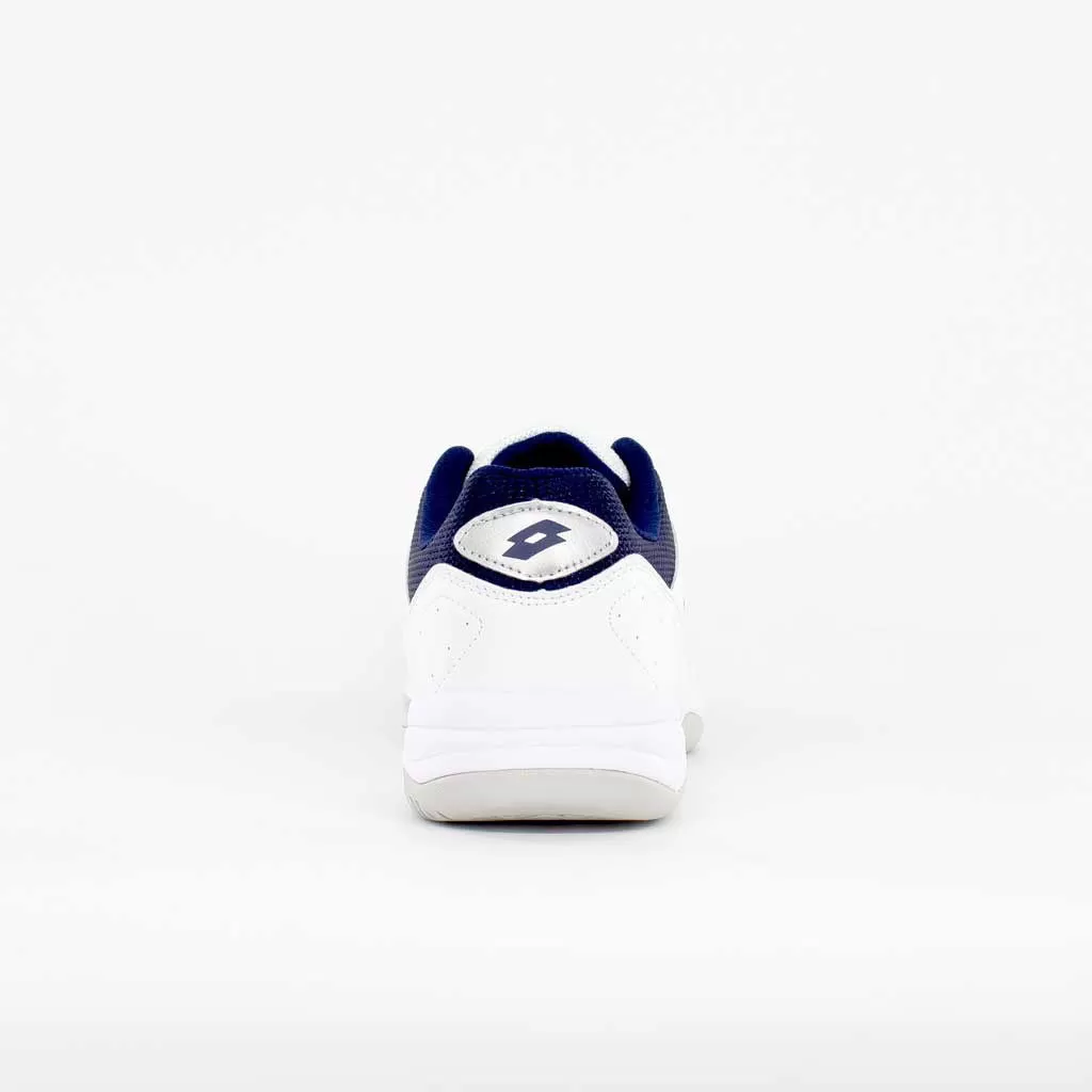 Lotto Court Logo XVIII 213605 1E6 all white navy