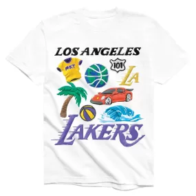 Market Los Angeles Lakers T-shirt (White)