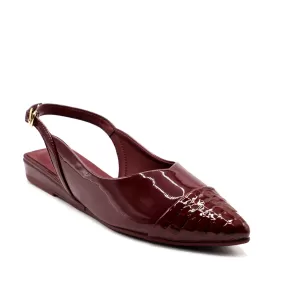 Maroon Formal Sling Back 012023