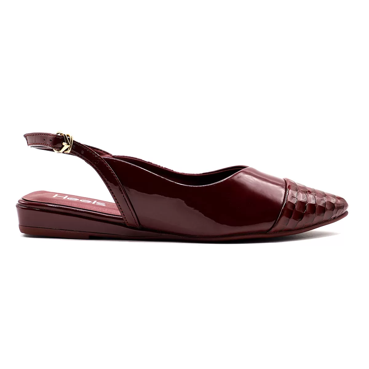 Maroon Formal Sling Back 012023