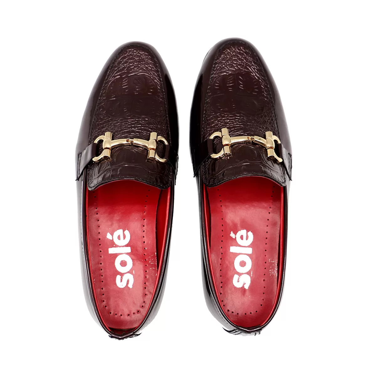 Maroon Formal Slip On 155176