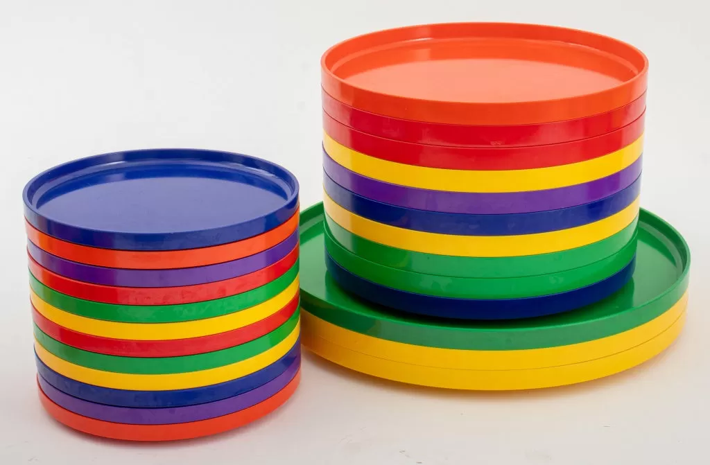 Massimo Vignelli for Heller Dinner Set, 39 Pcs.