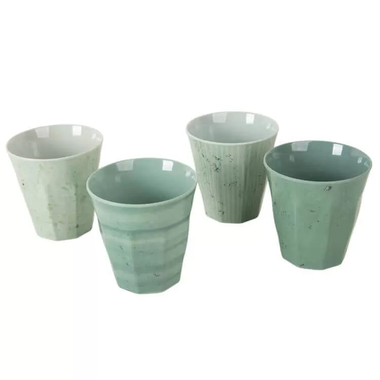 Melamine 16-Delig Servies Mix & Match Groen