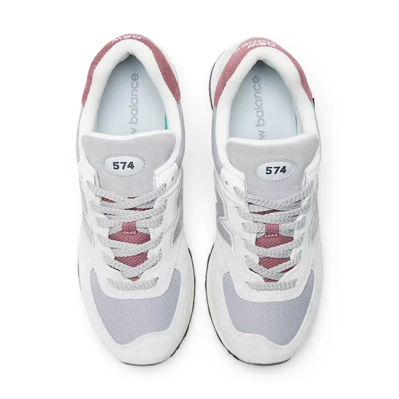 Men's 574 White/Red